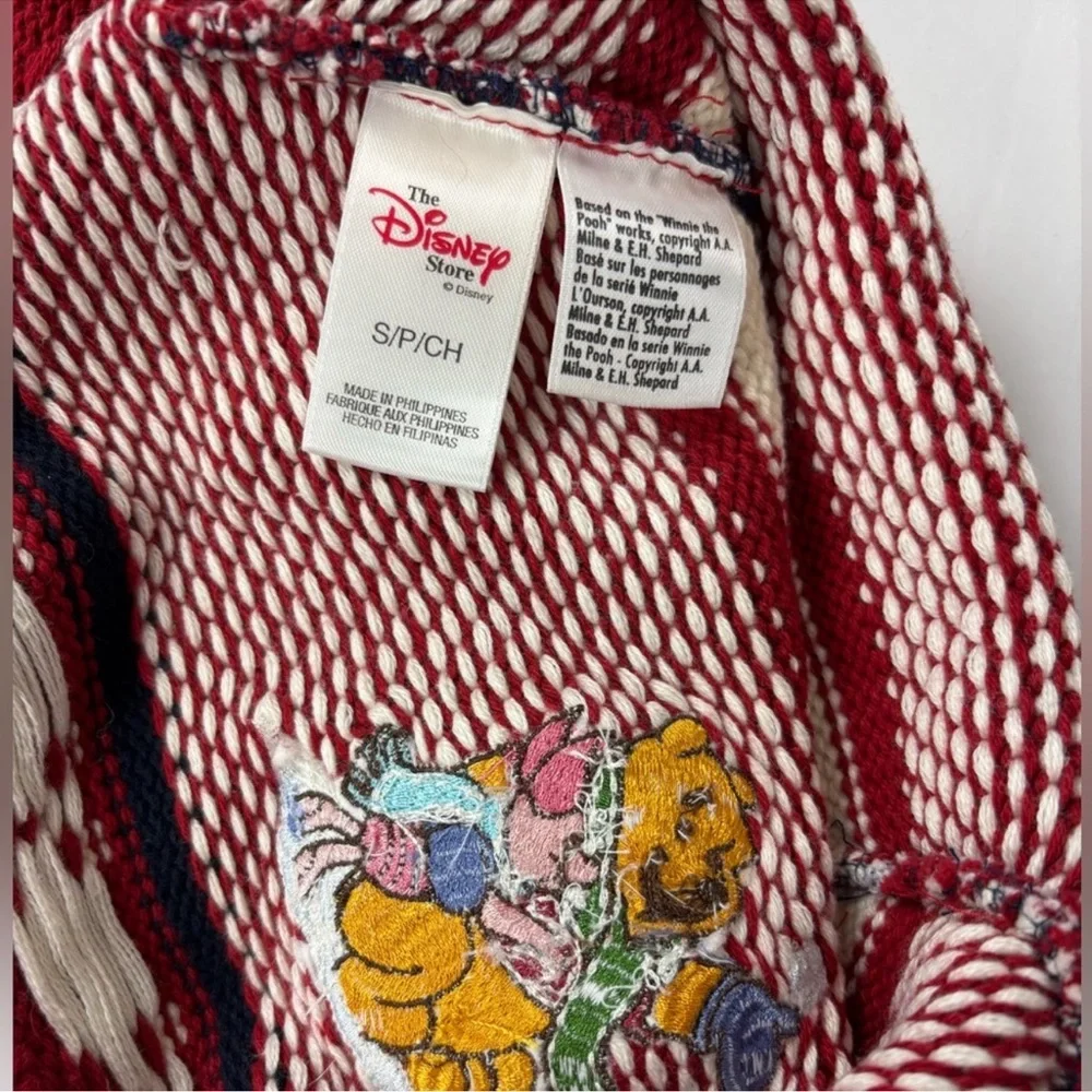 The Disney Store Winnie the Pooh Piglet Winter Hat Holiday Beanie Sz Small/Child